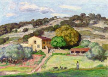 Near Aix en Provence Artwork by Albert André