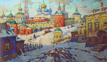 The Trinity Monastery Artwork by Konstantin Gorbatov