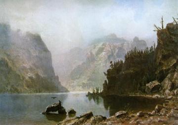 Western Landscape Artwork by Albert Bierstadt