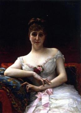 Madame Edouart Herve Artwork by Alexandre Cabanel