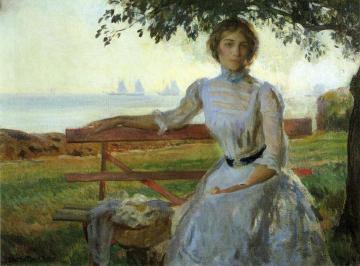 Mrs. Ernest Major Artwork by Joseph DeCamp