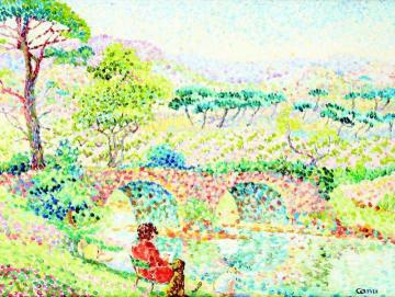 Le Pont Artwork by Yvonne Canu