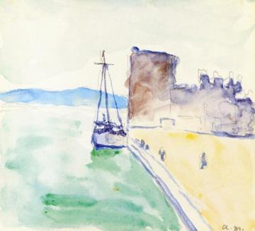 The Port Artwork by Albert Marquet