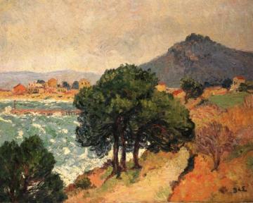 The Lavandou Artwork by Georges D'espagnat