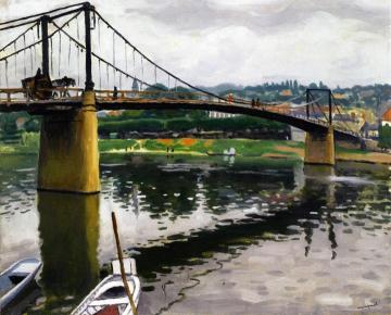 Le Pont de Triel Artwork by Albert Marquet