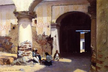 Open Door At The Governor's Palace Artwork by Carl Oscar Borg