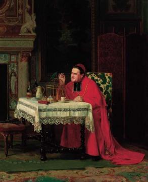 The Cardinal's Favorite Artwork by Victor Marais-Milton