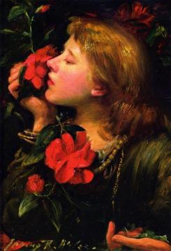 Camellia Blossoms Artwork by Irving R. Wiles