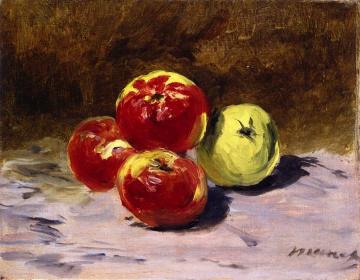 Four Apples Artwork by Edouard Manet