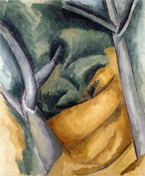 Trees in l'Estaque Artwork by Raoul Dufy