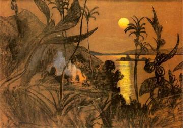 Australian Landscape Artwork by Stanislaw Ignacy Witkiewicz