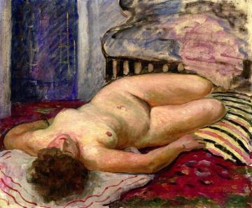 Reclining Nude Artwork by Henri Lebasque