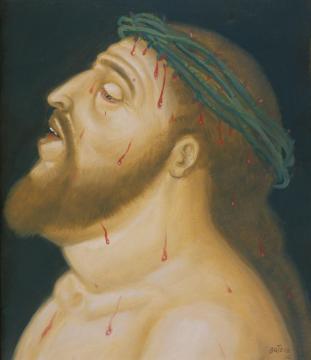 Head Of Christ Artwork by Fernando Botero