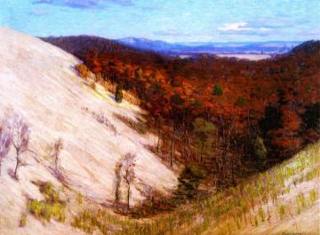 The Land of Sky and Song Artwork by Frank V. Dudley