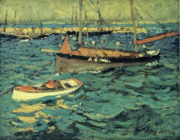 St. Ives, Corwall, England Artwork by Richard Haley Lever