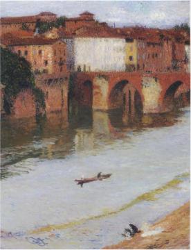 Le Vieux Pont Artwork by Henri Martin