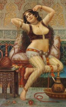 Odalisque Artwork by Joseph Sedlacek