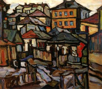 Moscow II Artwork by Abraham A. Manievich