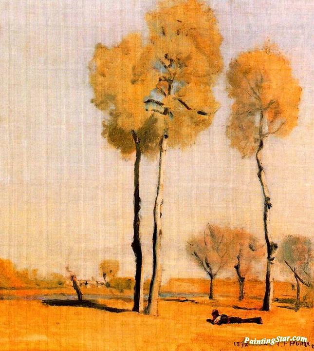 Spanish Landscape Artwork by Ferdinand Hodler