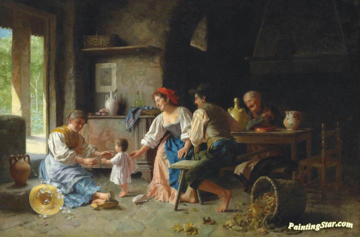 First Steps Artwork by Giovanni Battista Torriglia