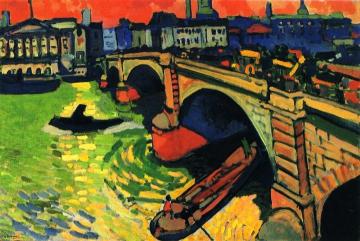 London Bridge Artwork by Andre Derain