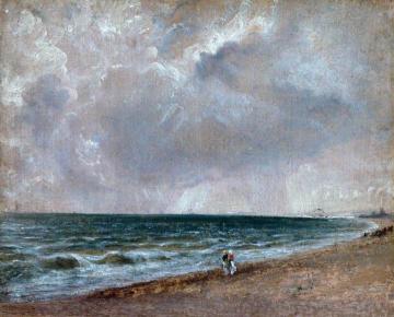 Seascape Study:  Brighton Looking West Artwork by John Constable