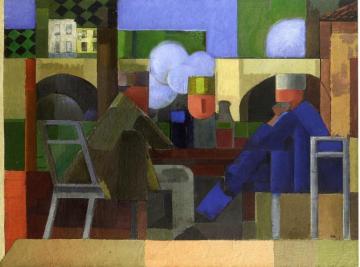 The Banks of the Seine Artwork by Alfred Reth