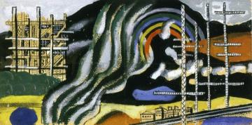 Transport of the Forces Artwork by Fernand Léger