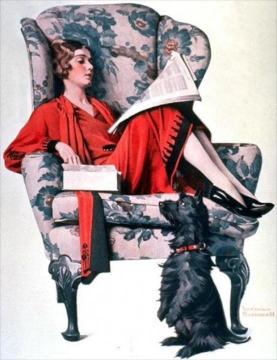 Begging Artwork by Norman Rockwell