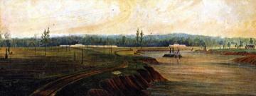 The Fall of Fort de Russy, Red River, Louisiana Artwork by James Madison Alden
