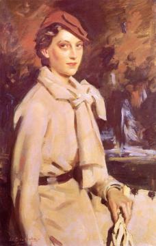 Jane Austen, Autumn Artwork by Wilfred Gabriel De Glehn