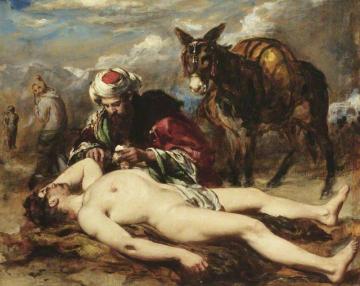 The Good Samaritan Artwork by William Etty