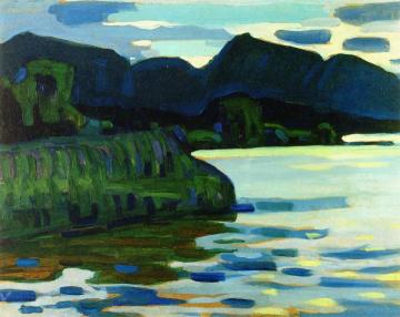 Murnau - Coastline II Artwork by Wassily Kandinsky