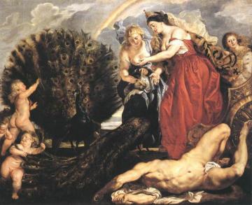 Juno and Argus Artwork by Peter Paul Rubens