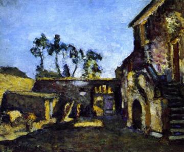 The Courtyard of the Mill Artwork by Henri Matisse