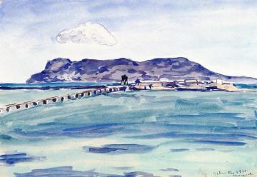 Gibralter Artwork by Albert Marquet
