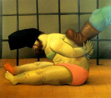 Abu Ghraib 60 Artwork by Fernando Botero