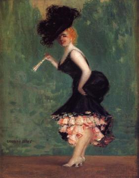 The Dancer Artwork by George Benjamin Luks