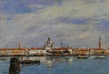 Venice, the Grand Canal Artwork by Eugène-Louis Boudin