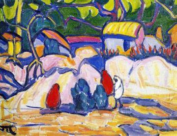 Village In India Artwork by Marguerite Thompson Zorach