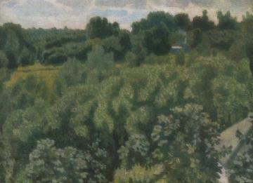 Landscape Artwork by Nikolai Krymov