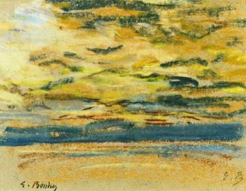 Sky Artwork by Eugène-Louis Boudin