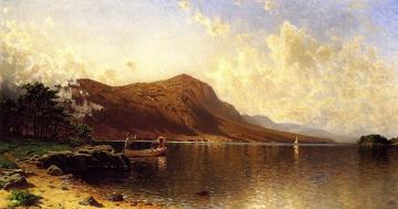 Boating Party On Lake Gaorge Artwork by Alfred Thompson Bricher