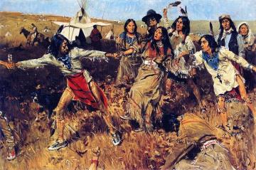 Ghost Dance Artwork by William Gilbert Gaul