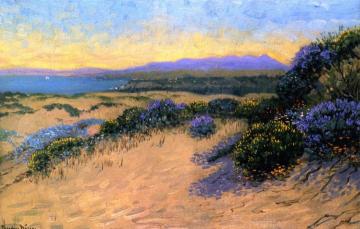 Mr. Tamalpais From San Francisco Dunes Artwork by Theodore Wores