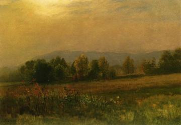 New England Landscape Artwork by Albert Bierstadt