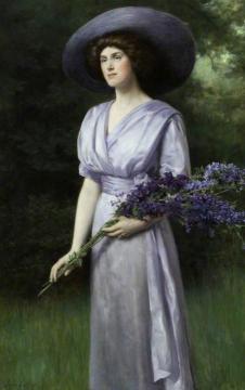 Doris Allan, Lady Vernon Artwork by John Maler Collier