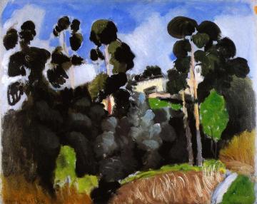Southern France Landscape Artwork by Henri Matisse