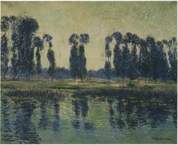 By the Eure River Artwork by Gustave Loiseau