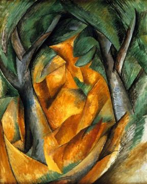 Trees At L'estaque Artwork by Georges Braque